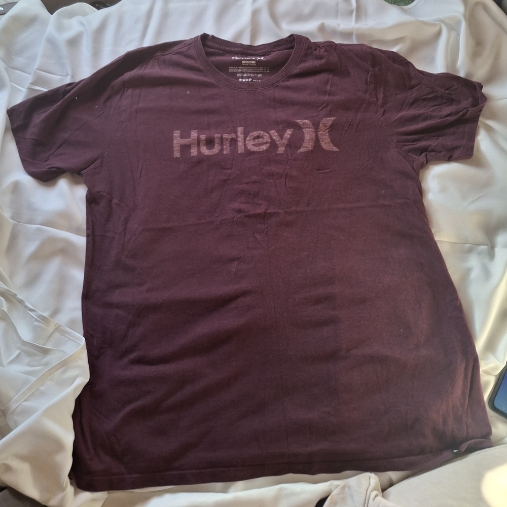 Hurley Men's Short Sleeve Tee - Maroon